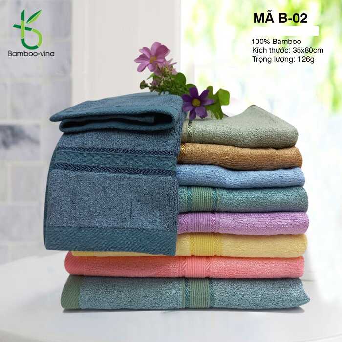 Khăn mặt sợi tre Lana