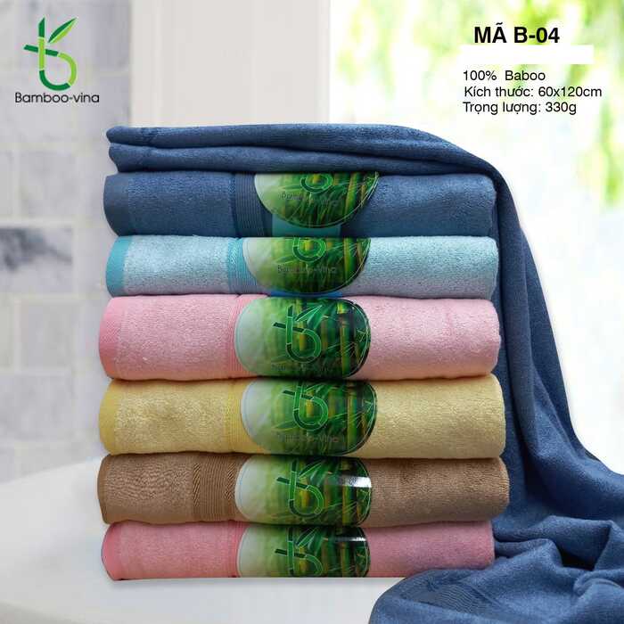 Khăn mặt sợi tre Lana